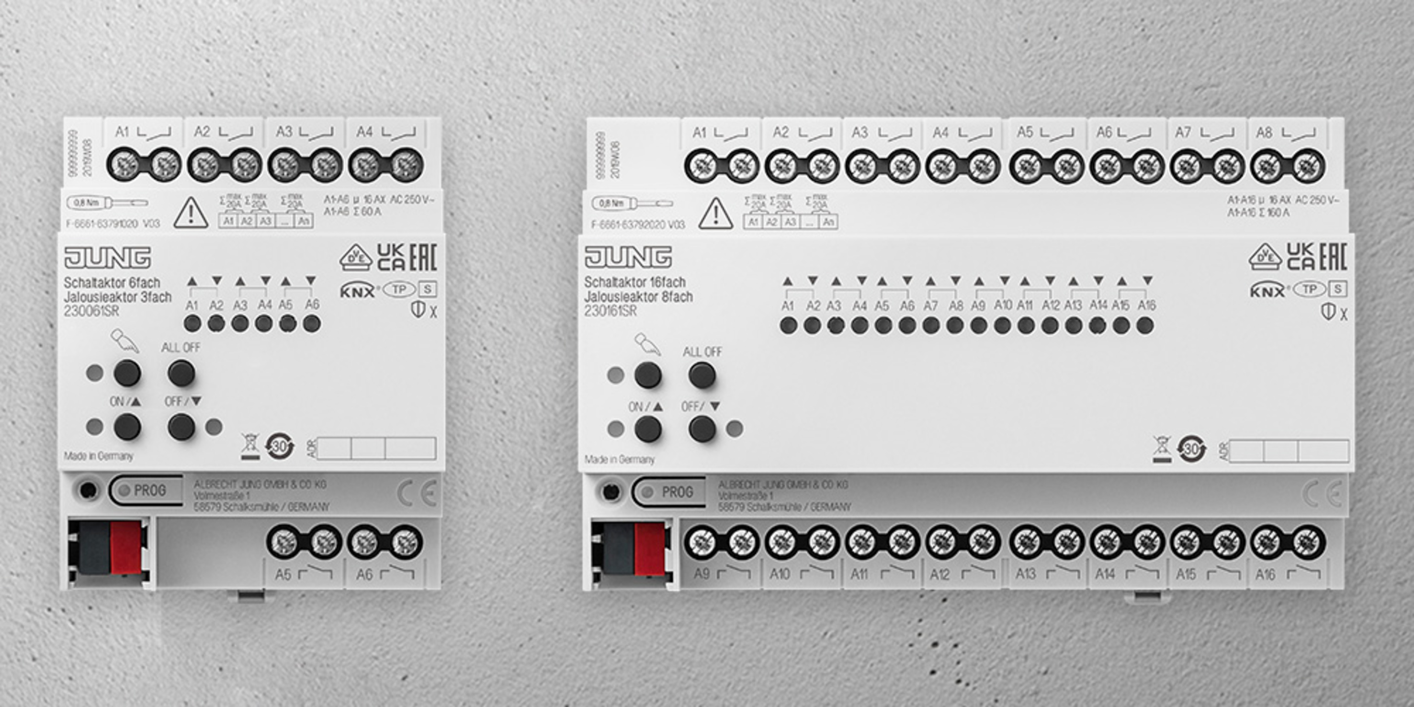 KNX Schalt- und Jalousieaktoren bei Solartech MV in Lützow